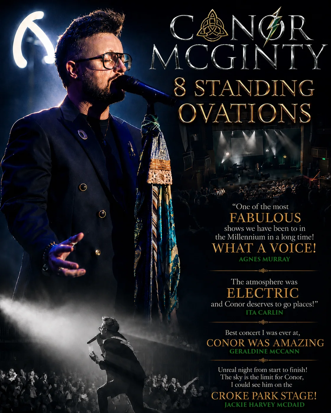 Conor McGinty — 8 Standing Ovations at the Millennium Forum
