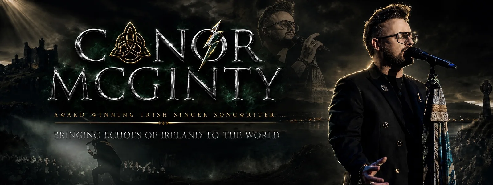 Conor McGinty — Award-winning Irish singer/songwriter